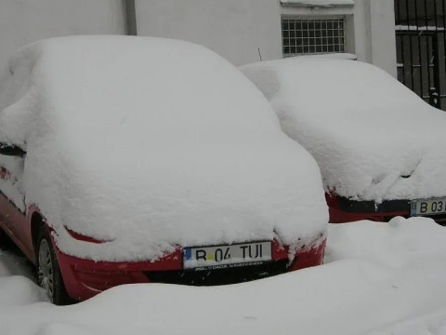 Сняг парализира Румъния