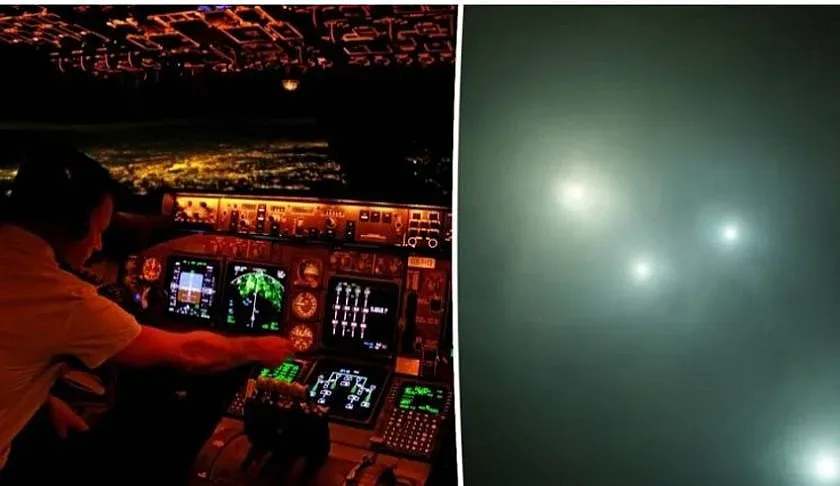 Пилоти на Боинг 747 заснеха загадъчни обекти. Твърдят, че е НЛО (Видео)