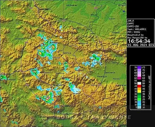 Изненада! Пороен дъжд окъпа български град