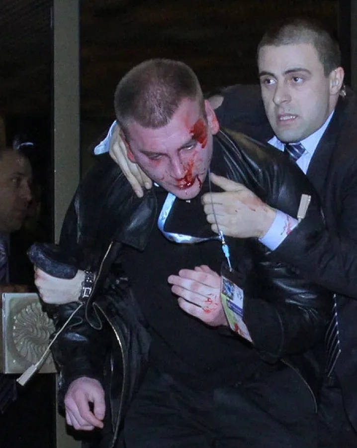 Октай с гадже в ДПС и баща от Атака