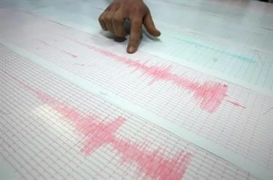 Земетресение до София