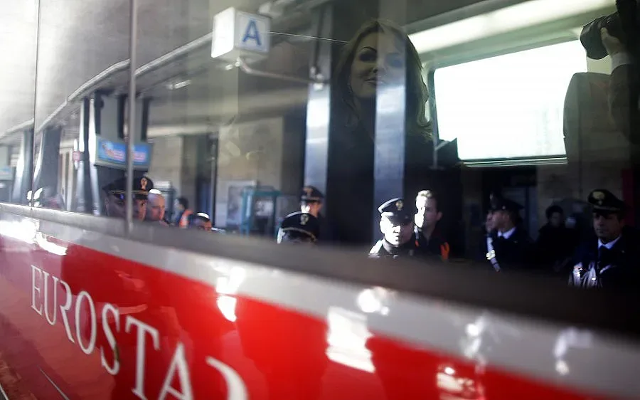 Чистачка похити влак в Швеция     