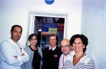 Сред червенокръстците в района на Малага   