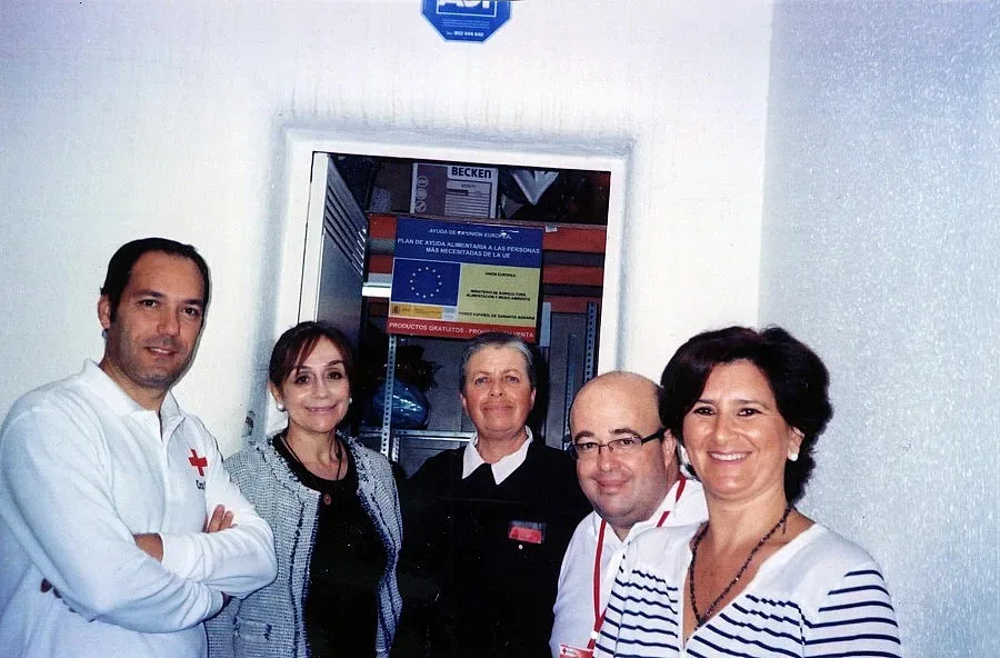 Сред червенокръстците в района на Малага   