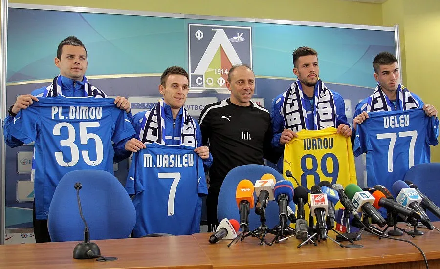 "Левски" представи четирима нови