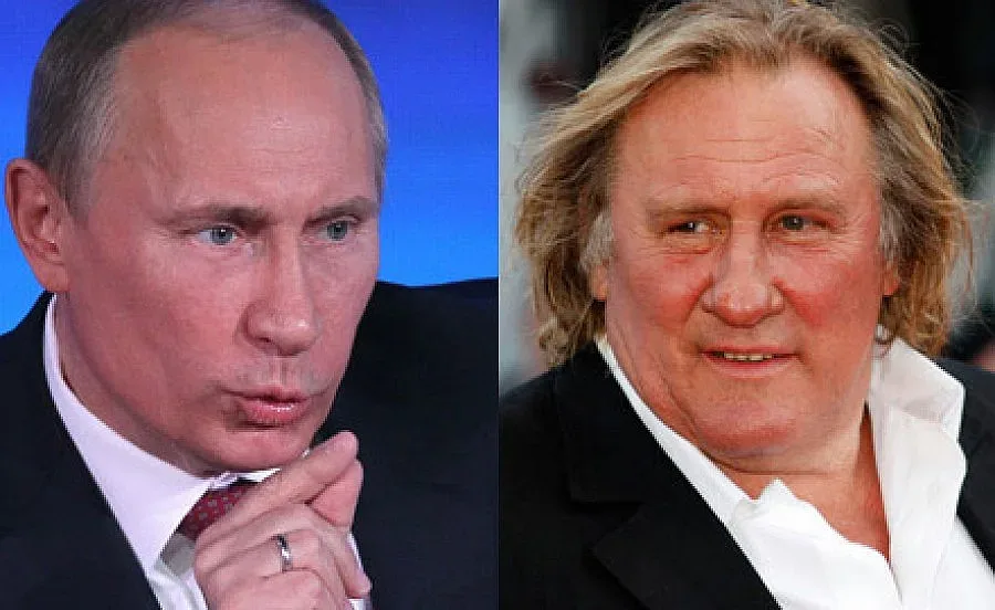 Путин връчи паспорта на Депардийо