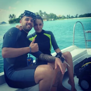 Ники и Алисия се гмурнаха в Индийския океан