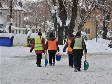 Два автобуса в капана на снега
