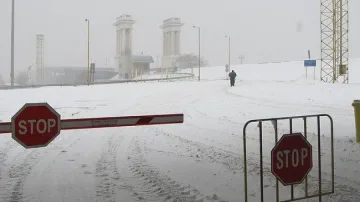 Румъния в снежен капан