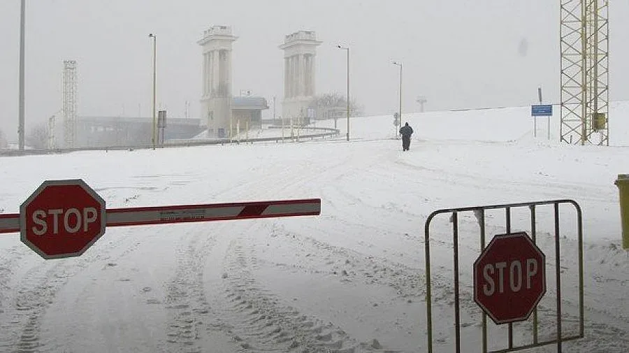 Румъния в снежен капан