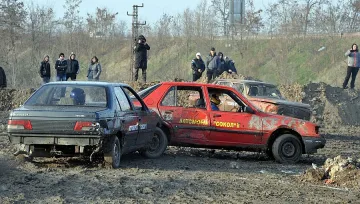 Строшиха 12 коли в автомобилен кеч