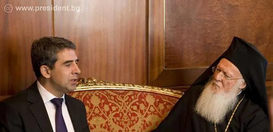Плевнелиев почете Максим с вселенския патриарх