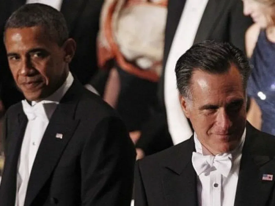 Обама обядва с Ромни