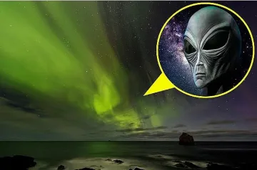 Извънземно в небето над Исландия