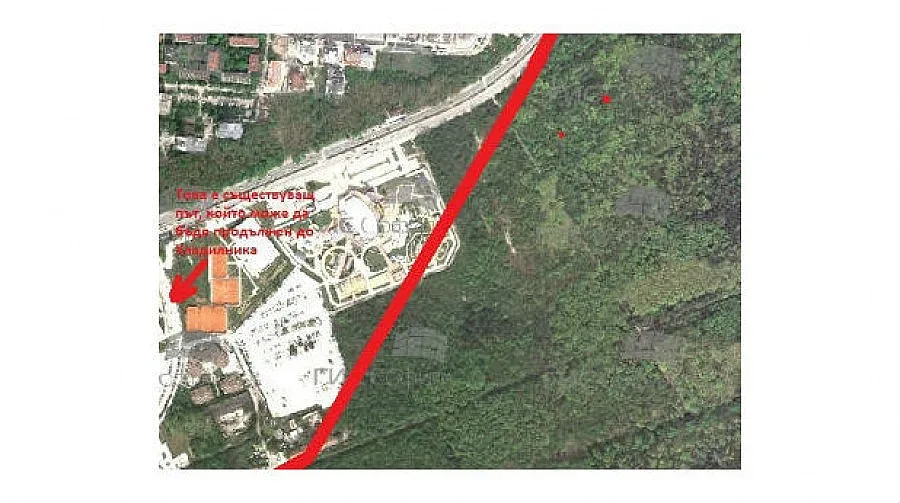 Десетки на протест срещу нов път в Борисовата