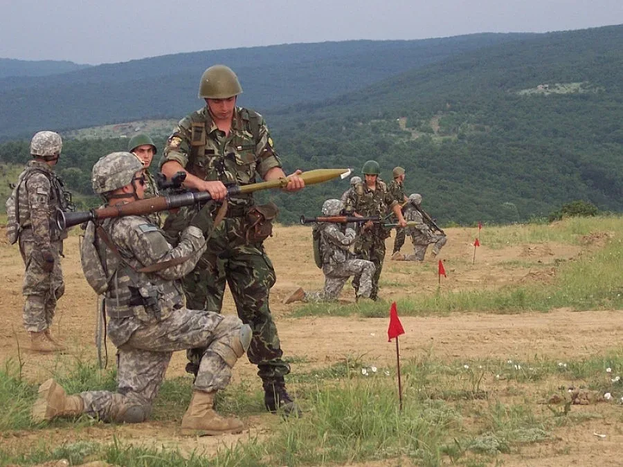 Българо-американско обучение на бойна група в Ново село