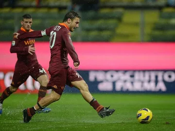 Тоти повръща след провал на "Рома"