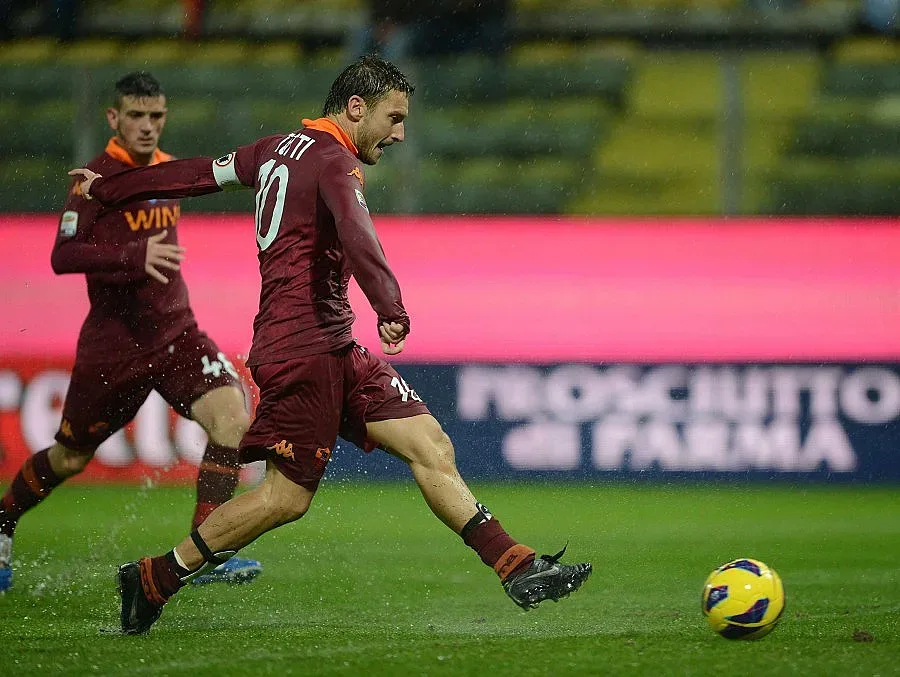 Тоти повръща след провал на "Рома"