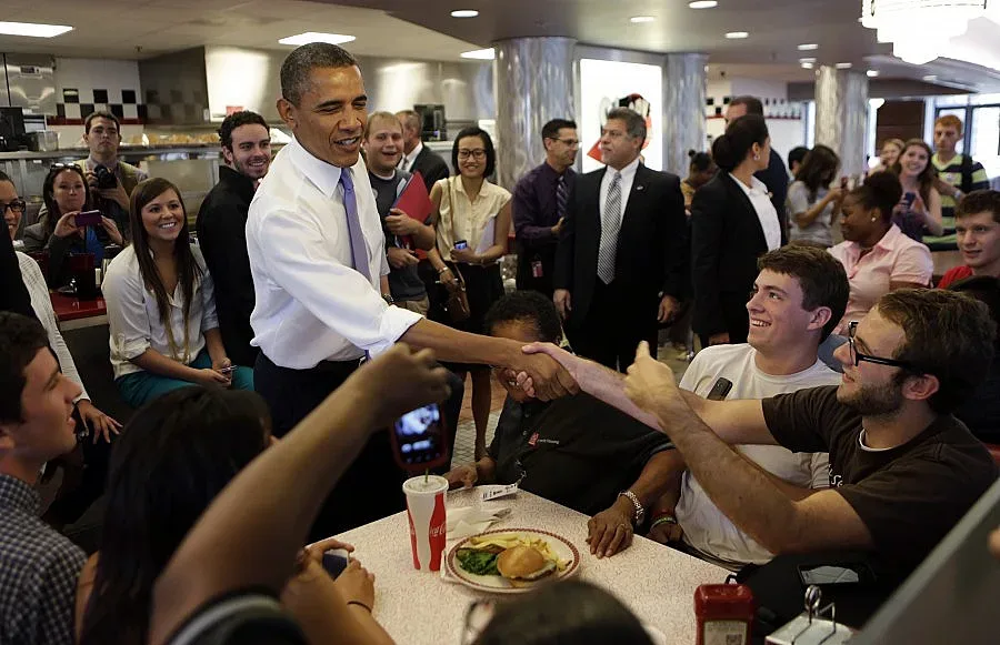 Обама бие Ромни с 15%