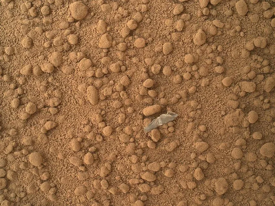 Найлонова торбичка се подмята на Марс