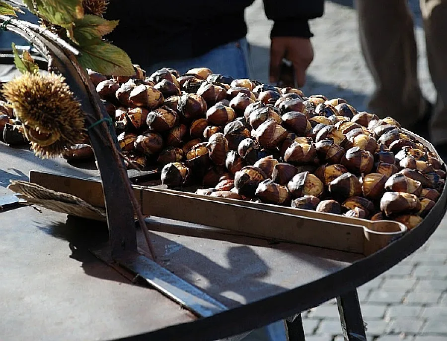 Каним гърци и македонци на печени кестени