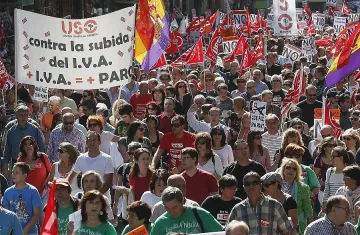 Възмутени испанци пак превзеха улицата