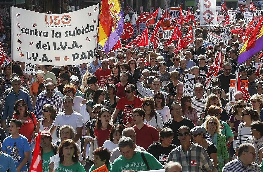 Възмутени испанци пак превзеха улицата