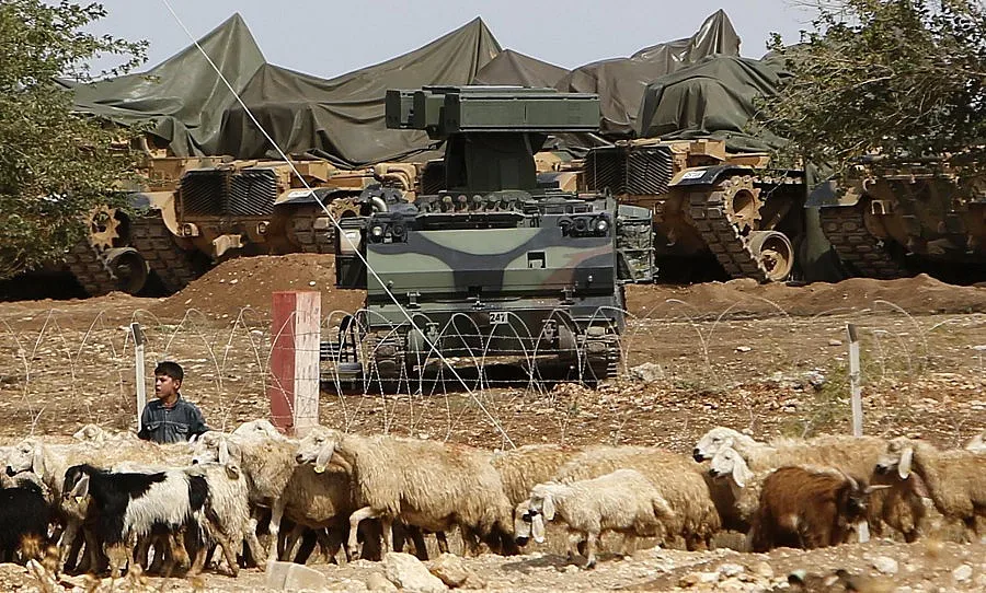 Правят 10-километрова буферна зона между Сирия и Турция