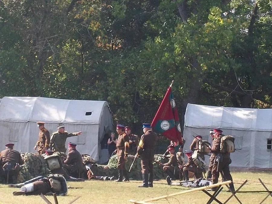 Стрелба в центъра на Търново - за Балканската война