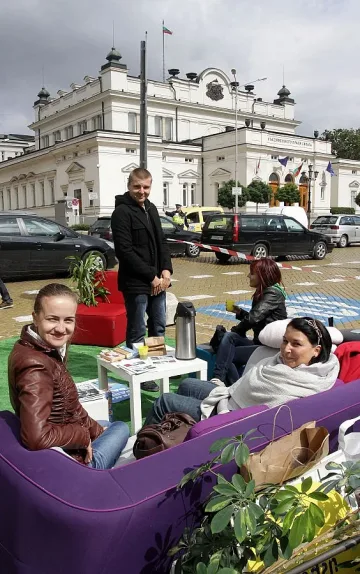 Махат паркинга от площад "Батенберг"