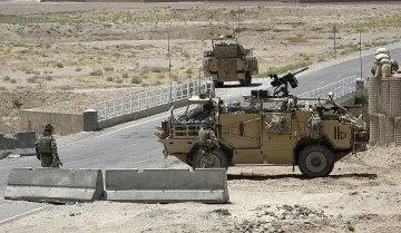 Британка роди на фронтовата линия в Афганистан