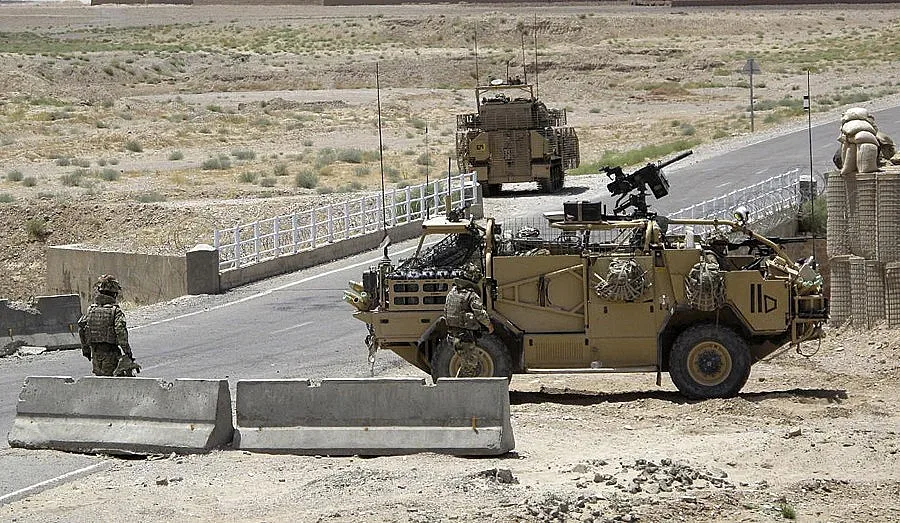 Британка роди на фронтовата линия в Афганистан