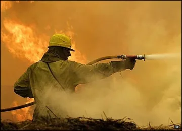 Гасим пожари заедно с румънците