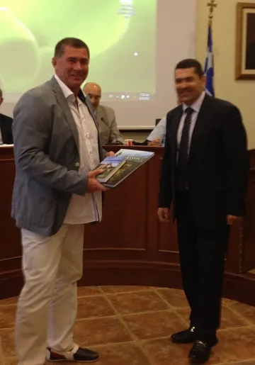 Президентът на БФЛА чете лекция в Гревена