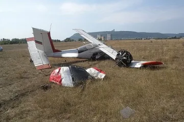 Самолет с 4 души падна край Шумен