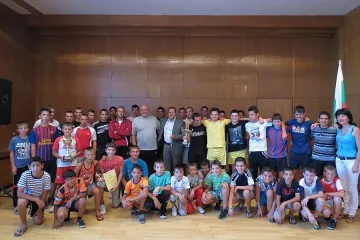 Кметът на Банско поздрави малки футболисти