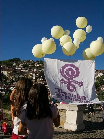 Боляри издигнаха логото на за "Европейска столица на културата"