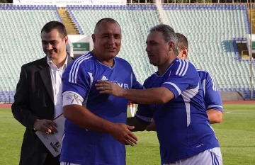 Бойко и Стоичков в мач на звездите