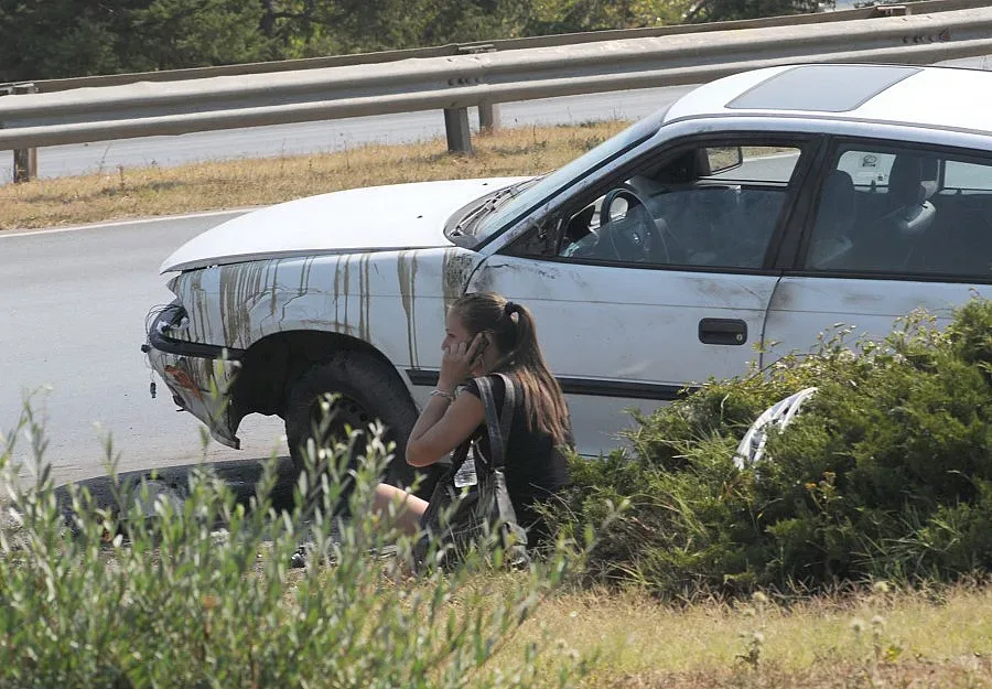 Зрелищна катастрофа запуши Околовръстното