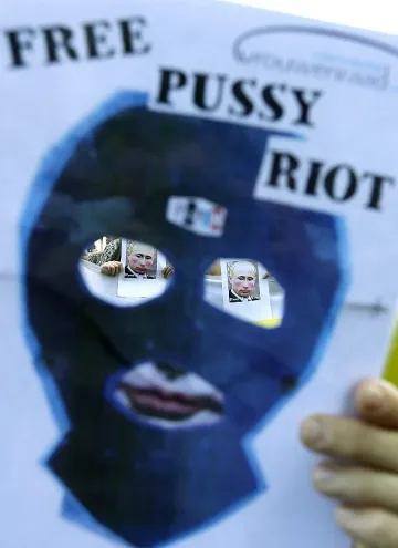 Две години затвор за Pussy Riot