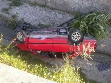 Шуменски Шумахер падна в река на автогонка