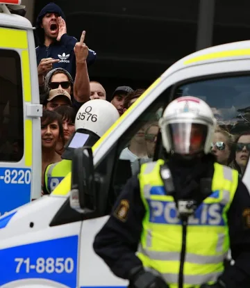 Взрив до кино в Стокхолм, жертви няма