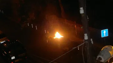 Пироман вилнее в центъра на София