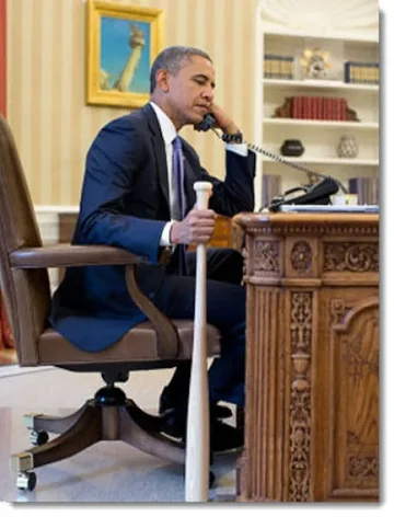 Гняв в Турция заради Обама с бухалка