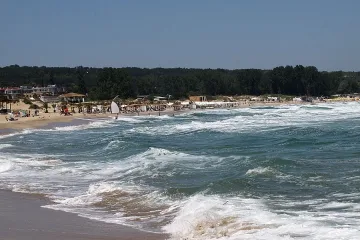 Иран и Израел в мир на плажа