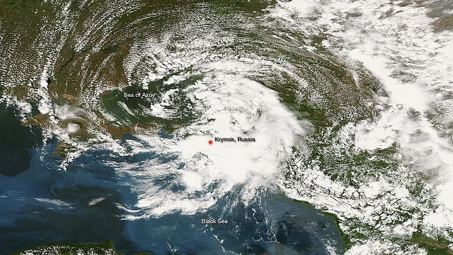 Слух за нов потоп паникьоса Кримск