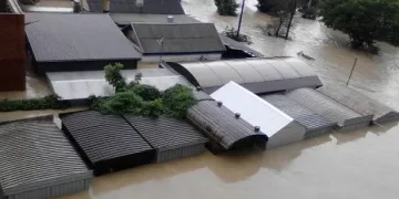 Южна Русия под вода 
