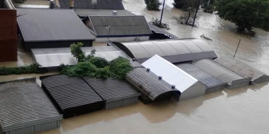 Южна Русия под вода 