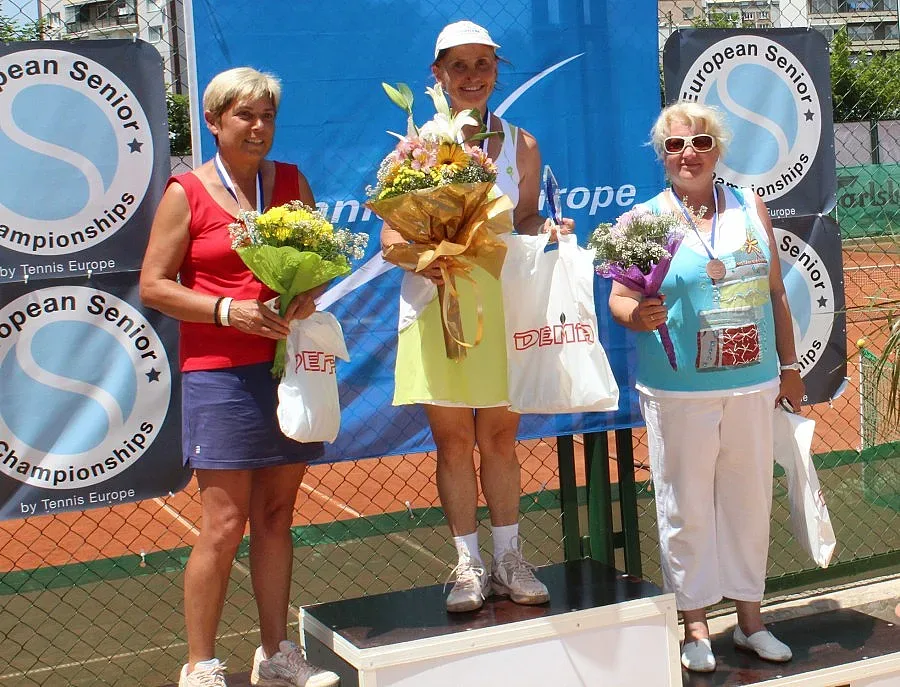 Пет медала за България от Европейското по тенис за ветерани