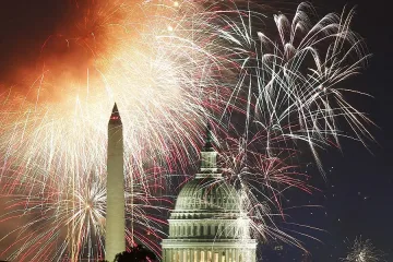 Грандиозно шоу с фойерверки за Деня на независимостта на САЩ